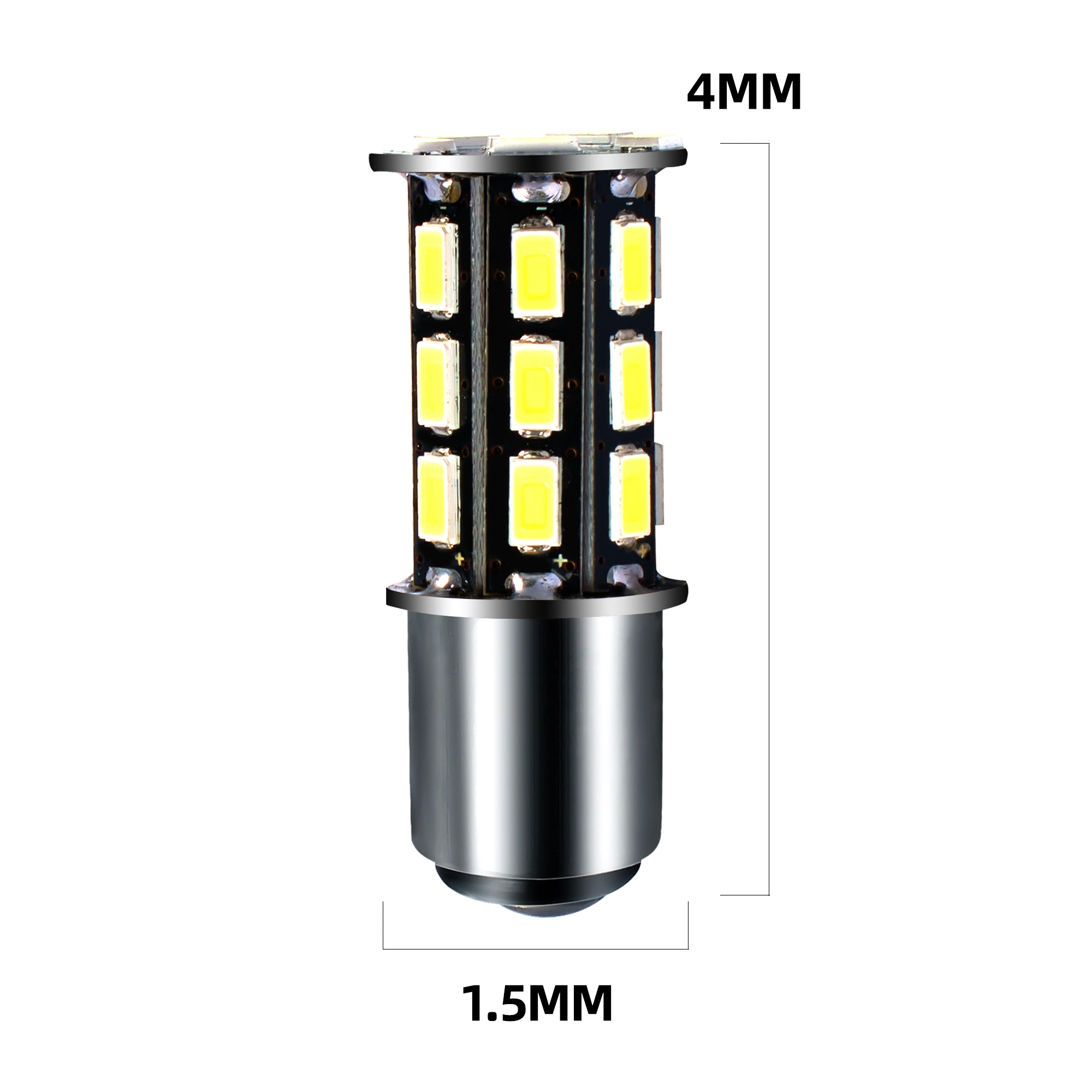 Lâmpada intermitente do indicador de mudança de direcção CANbus 1157 5730 27 do LED automático