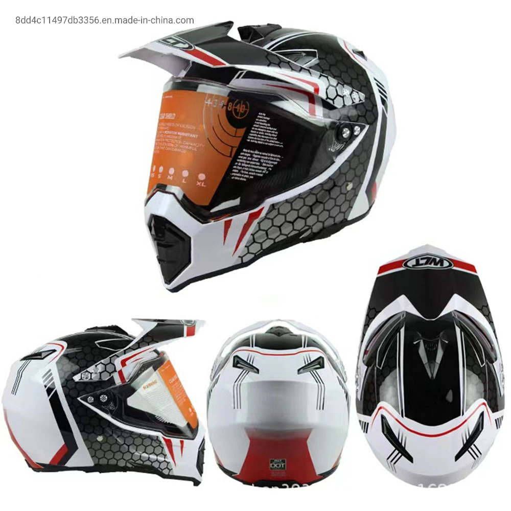 Moracing Universal Motorcycle Enduro Racing Fullface Helmet