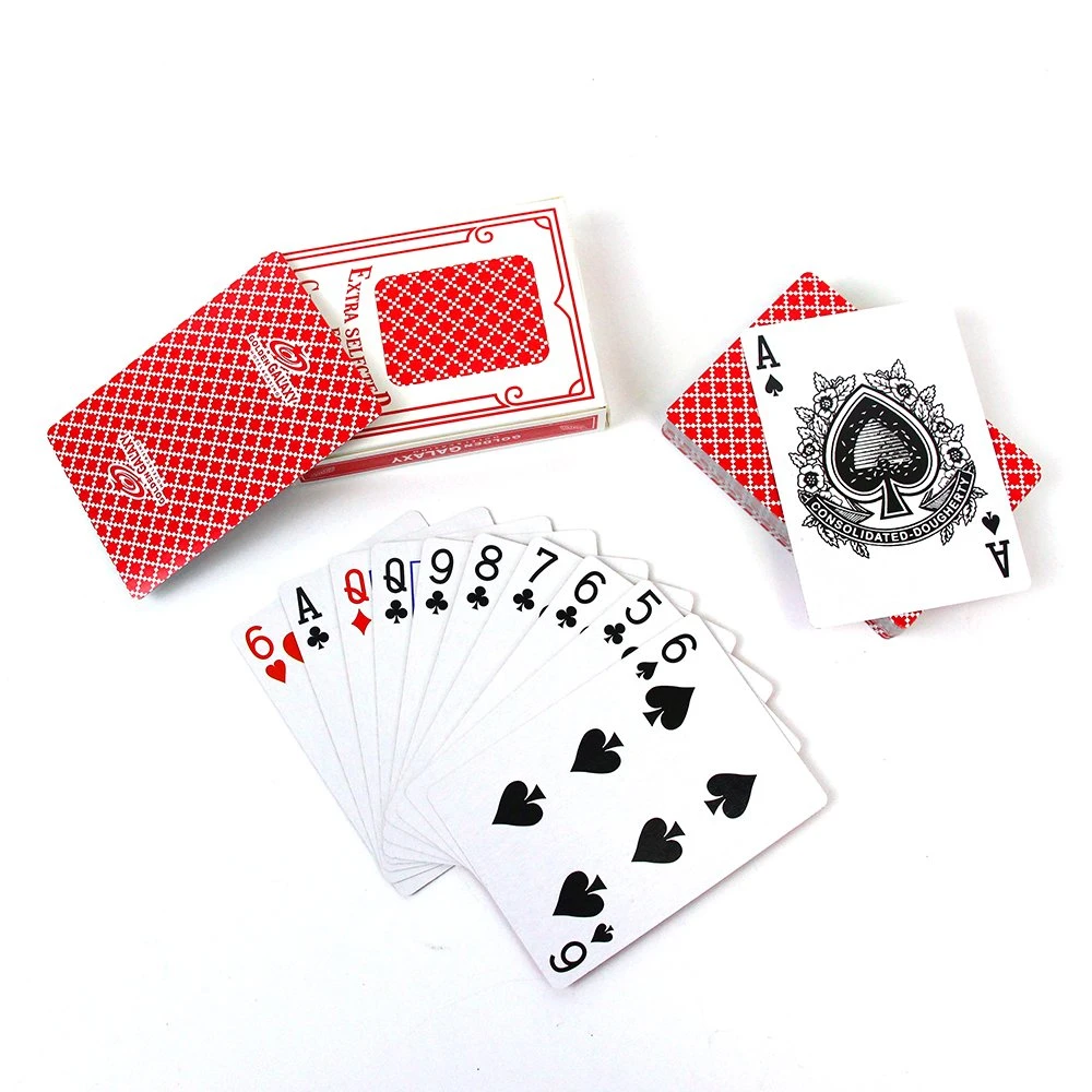 Publicidad personalizada Regalo Tarot Tarjetas de Juego niños Tarjeta Educativa Poker Tarjetas PVC Casino papel bicicleta Cartas de plástico de juego