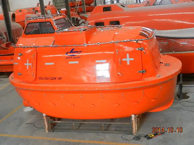 6.0 Customized Round Totally Enclosed Lifeboat