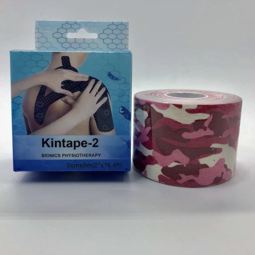 Cotton Breathable Elastic Water-Proof Kinesiology Tape Muscle Sports Tape Roll