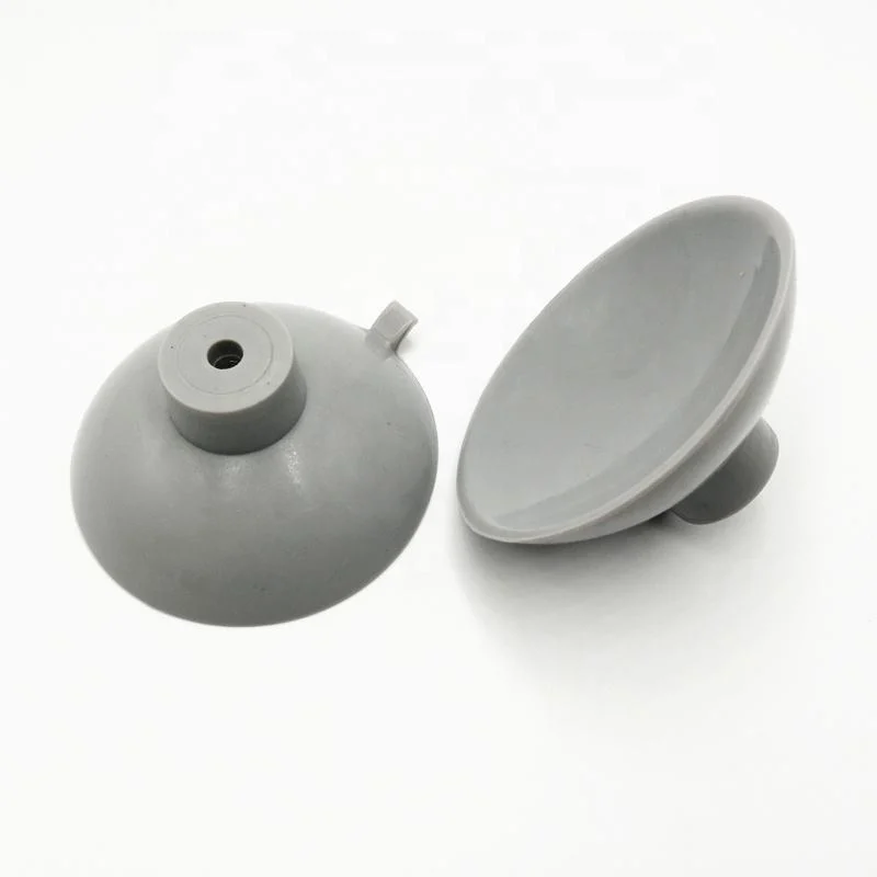 Custom Silicone Rubber Sucker, Suction Rubber Cup with 80 mm Base Diameter