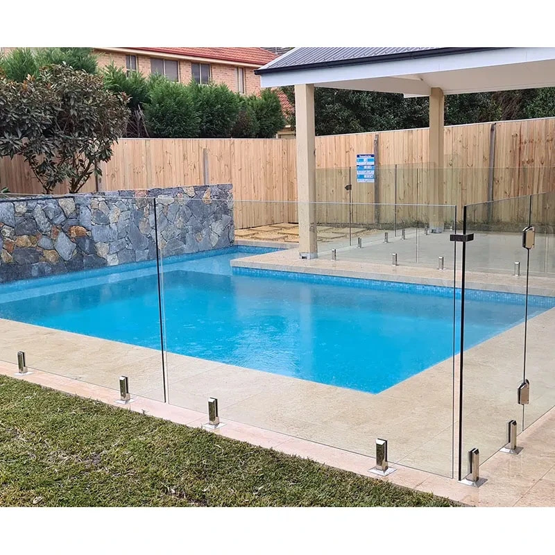 Hochwertige Gehärtetes Glas Pool Zaun Paneele