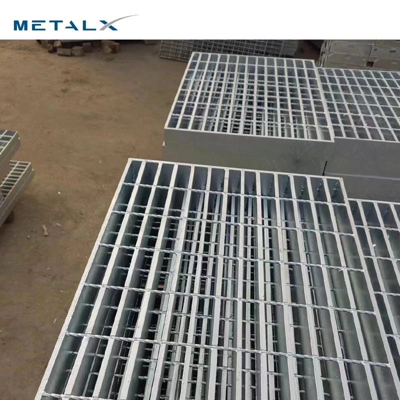 Storm Drain Cover Steel Grating Mesh, Mezzanine Racking Steel Metal Grating Floor