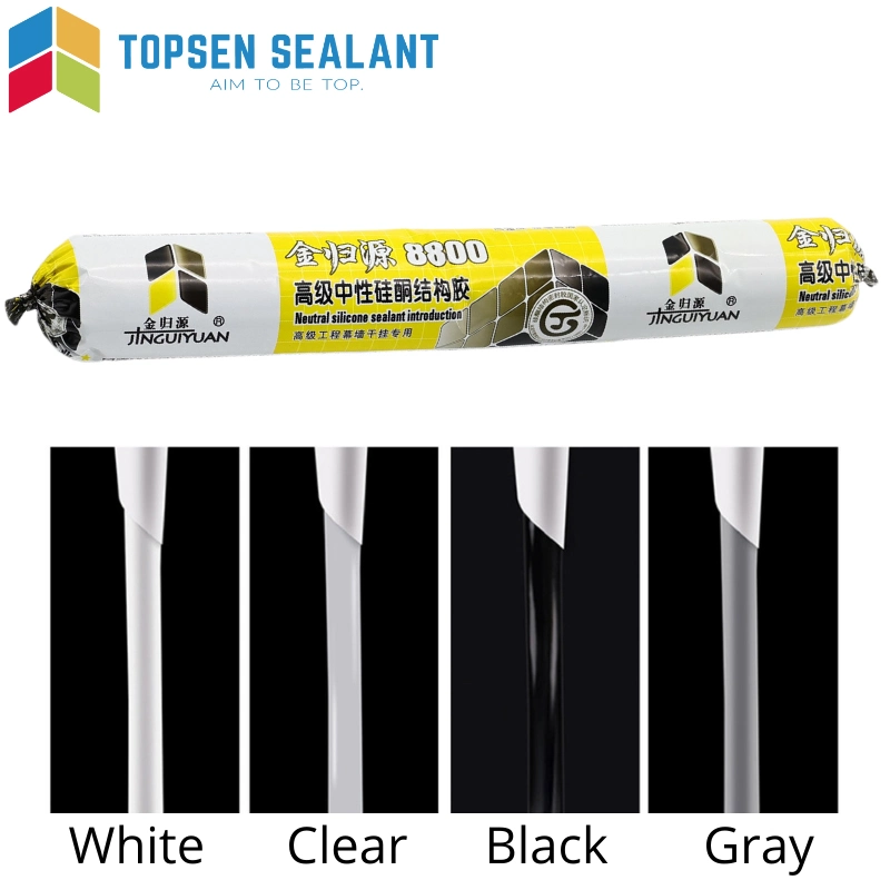 Sealing and Weathering Glue for Construction Engineering, Caulking, Waterproof, Neutral Silicone Structural Adhesive