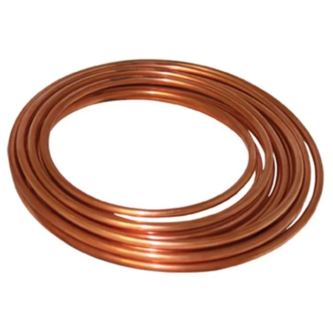 Soft Copper Coil Tube Pipe 0.3-80mm Pancake Welding Air Conditioning or Refrigerator