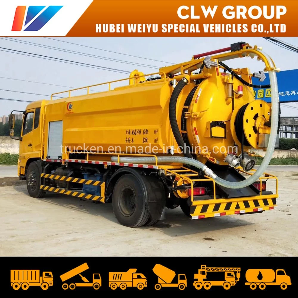 Customized 13000liters/14000liters New High quality/High cost performance Factory Price Sewer and Drain Cleaning Truck