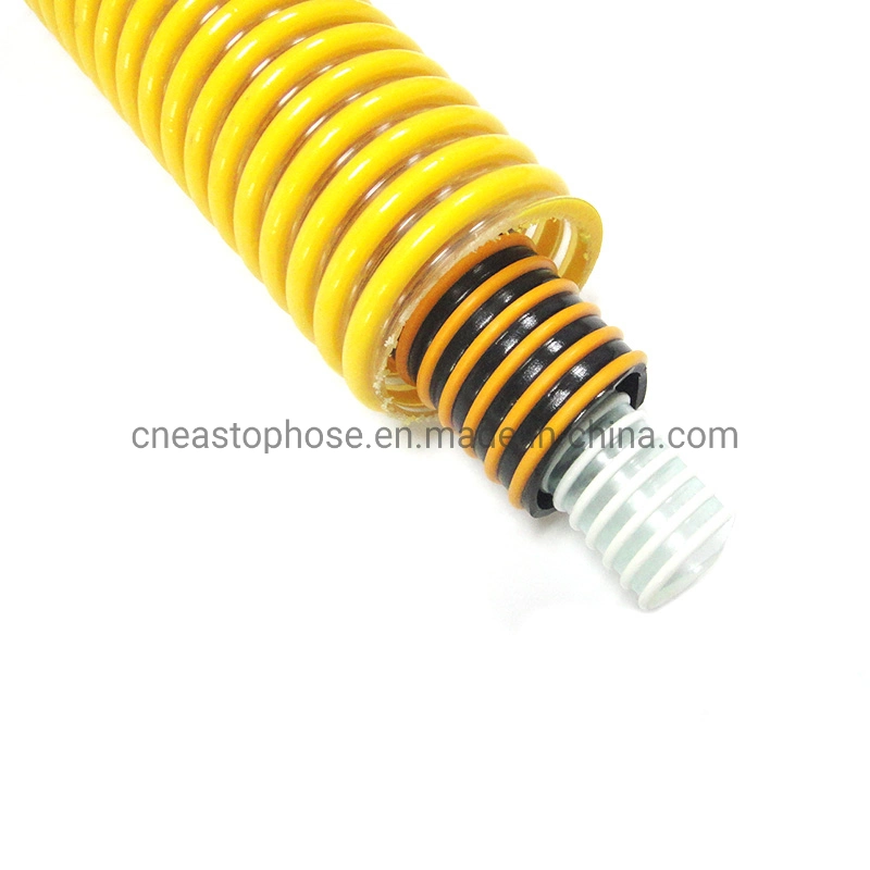 PVC Tigertail Hose for Sand Blast Suction Deliverying
