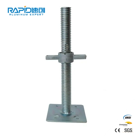 Scaffolding Hollow and Solid Screw Jack Base T Jack