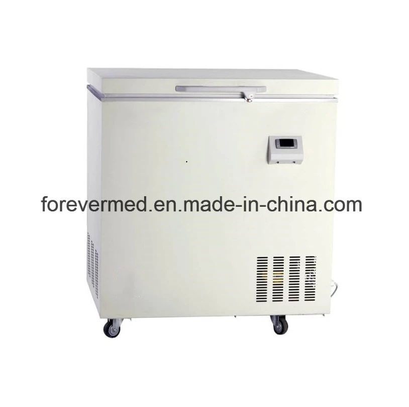Ce Approved Laboratory Medical -40 Degree Ult Refrigerator Freezer 108L Chest Style