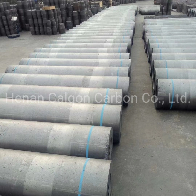 Calgon Carbon Low Consumption UHP Graphite Electrode 600mm for Electric Arc Furnace