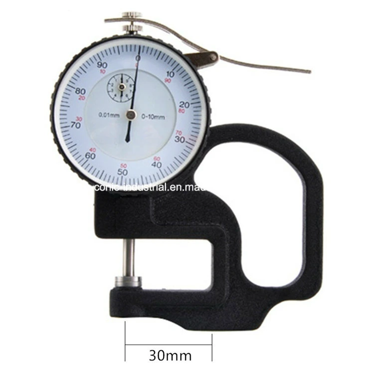 Accuracy Precision 30mm Flat Measuring Head Thickness Dial Gauge