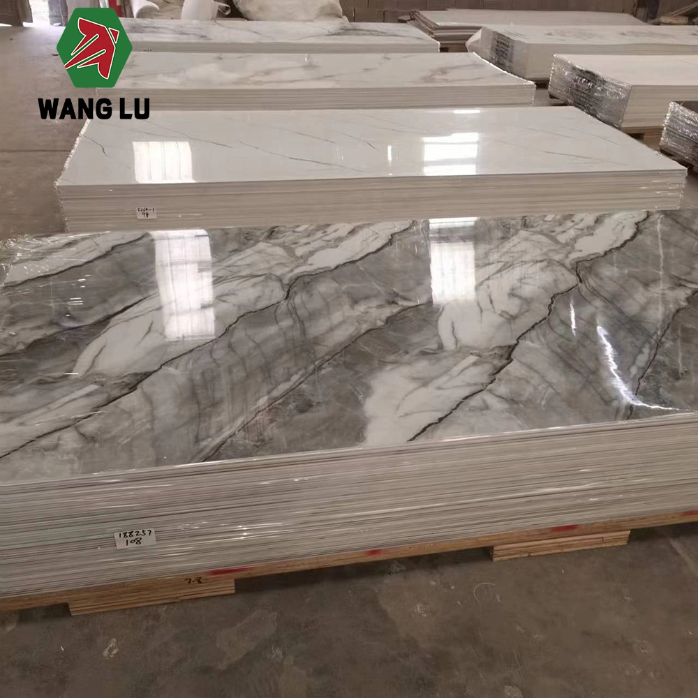 Manufacturer 3D UV Panel PVC Wall Panel PVC Marble Sheet for Decoration