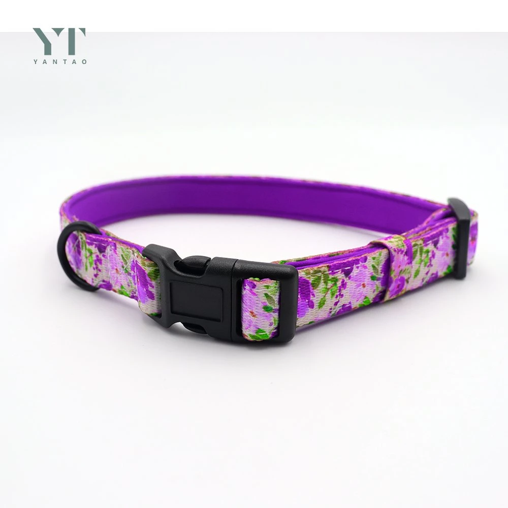 PET Supplier Custom Pattern Luxury Printed Mesh Adjustable Collar Leash Крепление для собаки Bandana