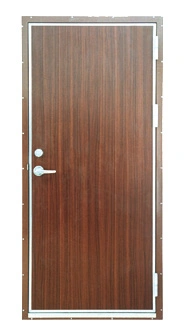 Steel Fireproof Door, Flush Metal Door, PVC Laminated Steel Door