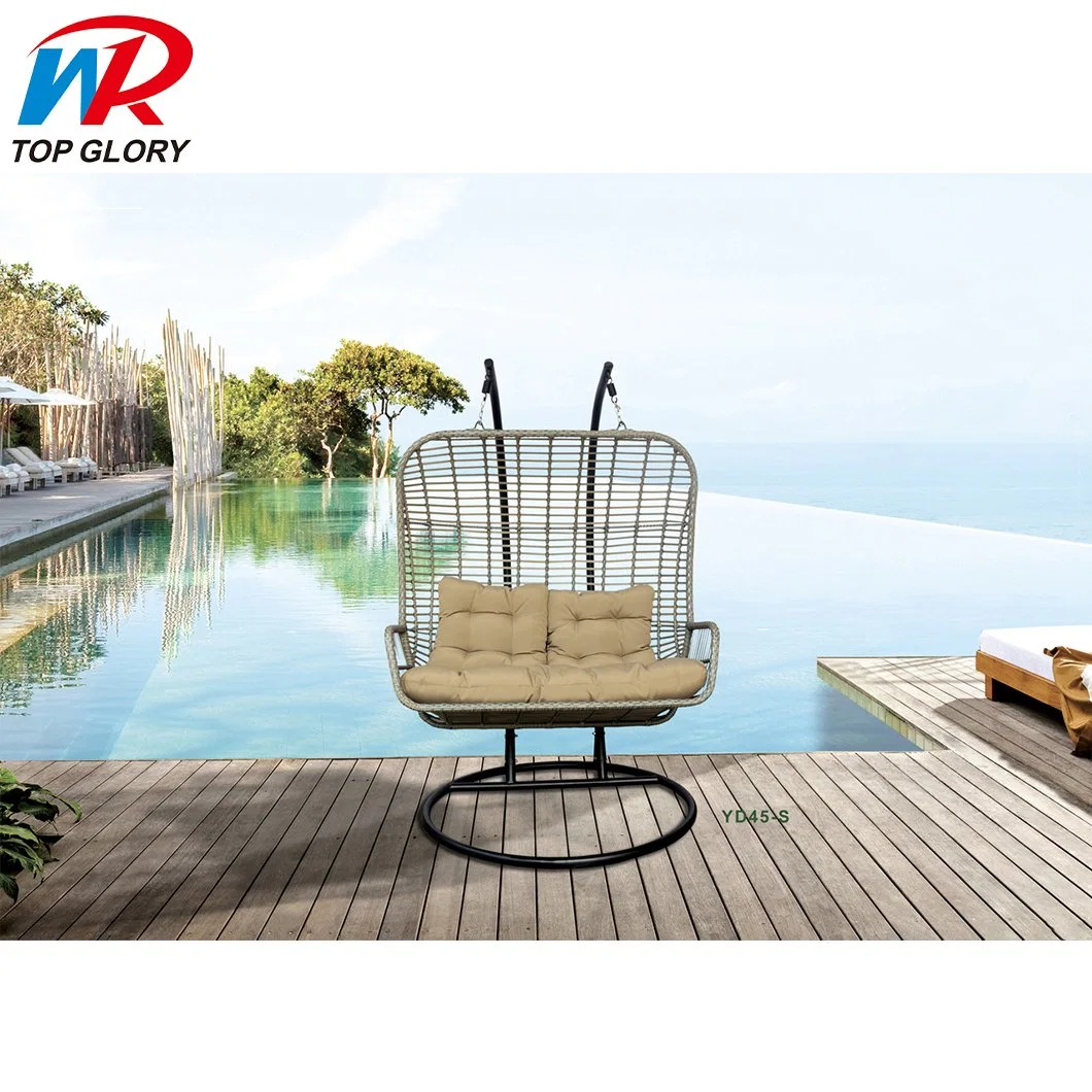 Garden Furniture Kids Adult Chair Double Seat Patio Swing