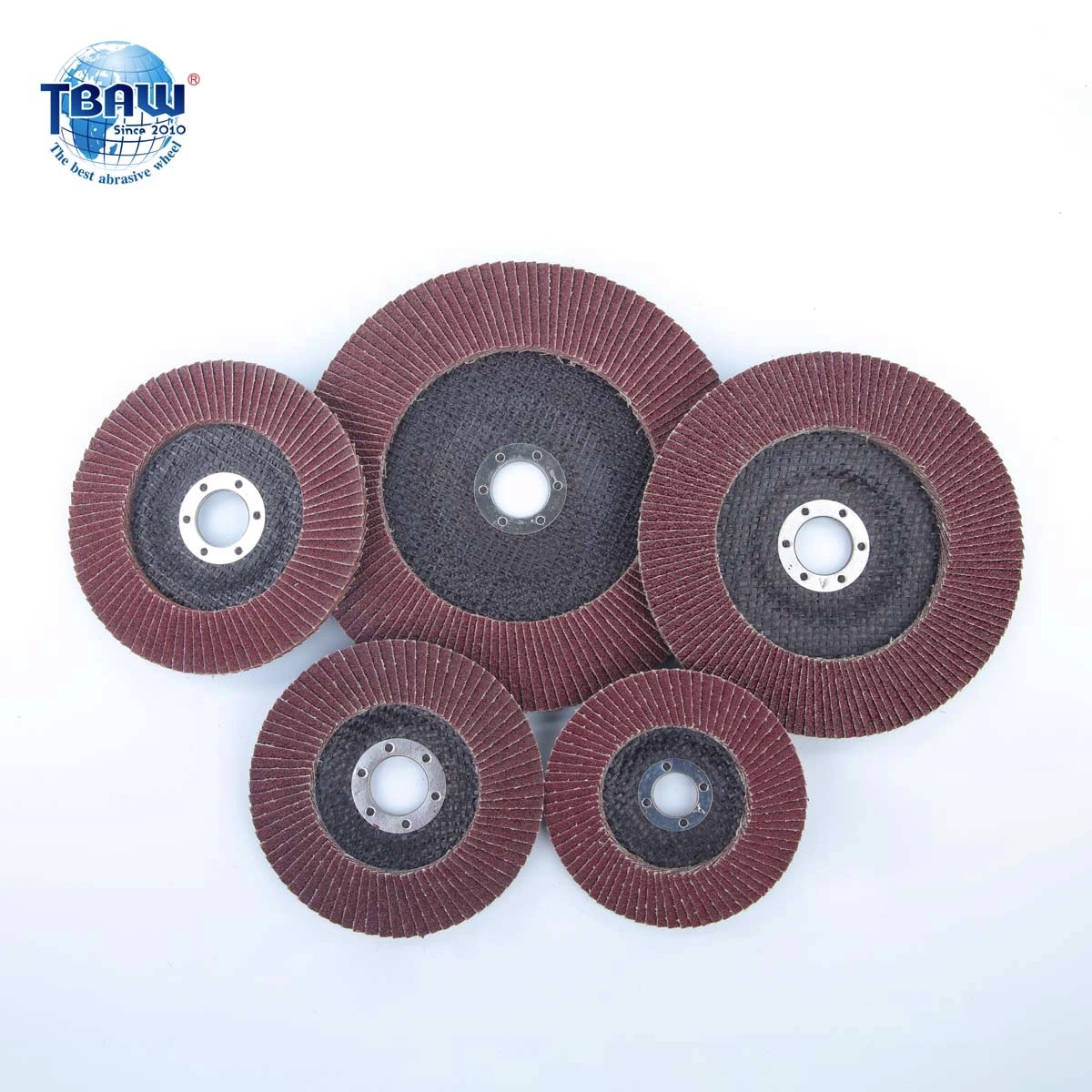 Original Factory 4inch 100X16mm Aluminum Oxide Red Sand T27/T29 Flap Disc