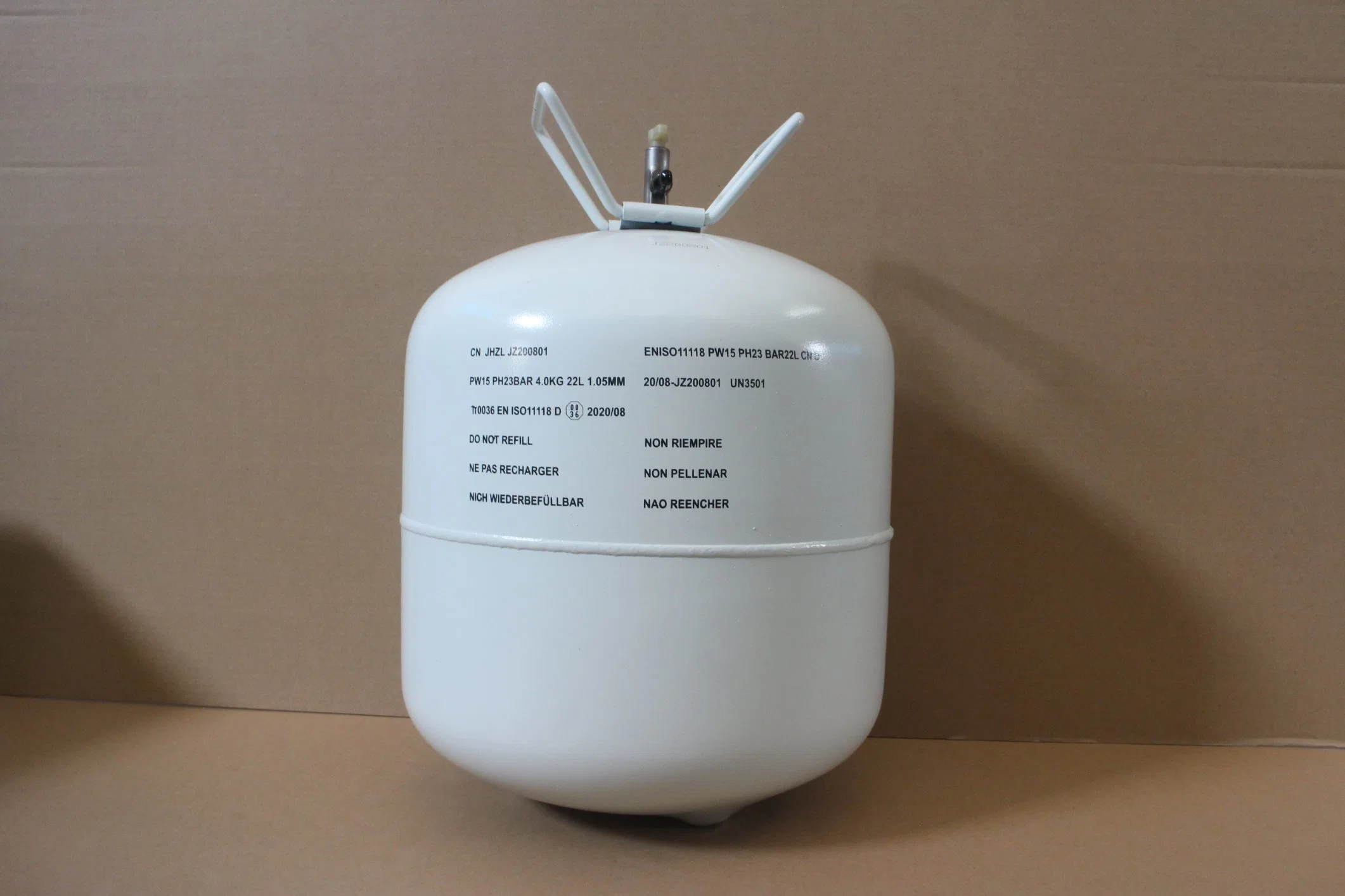 Steel Disposable Gas Tank 22L/13L/7L