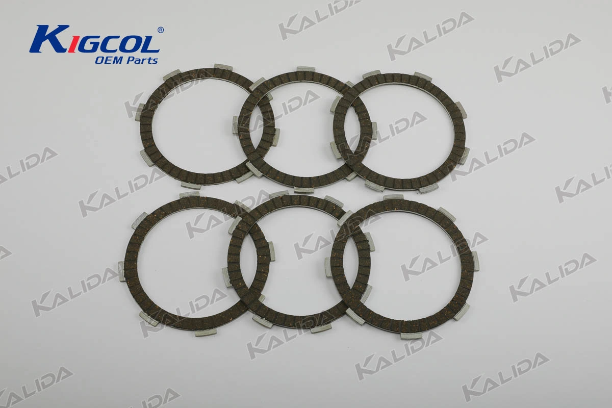 Kit de disco de embrague Cg125/150/200 6pcs Motor de alta calidad de Kigcol Accesorios para Honda/Italika/ZS/Akt Disc