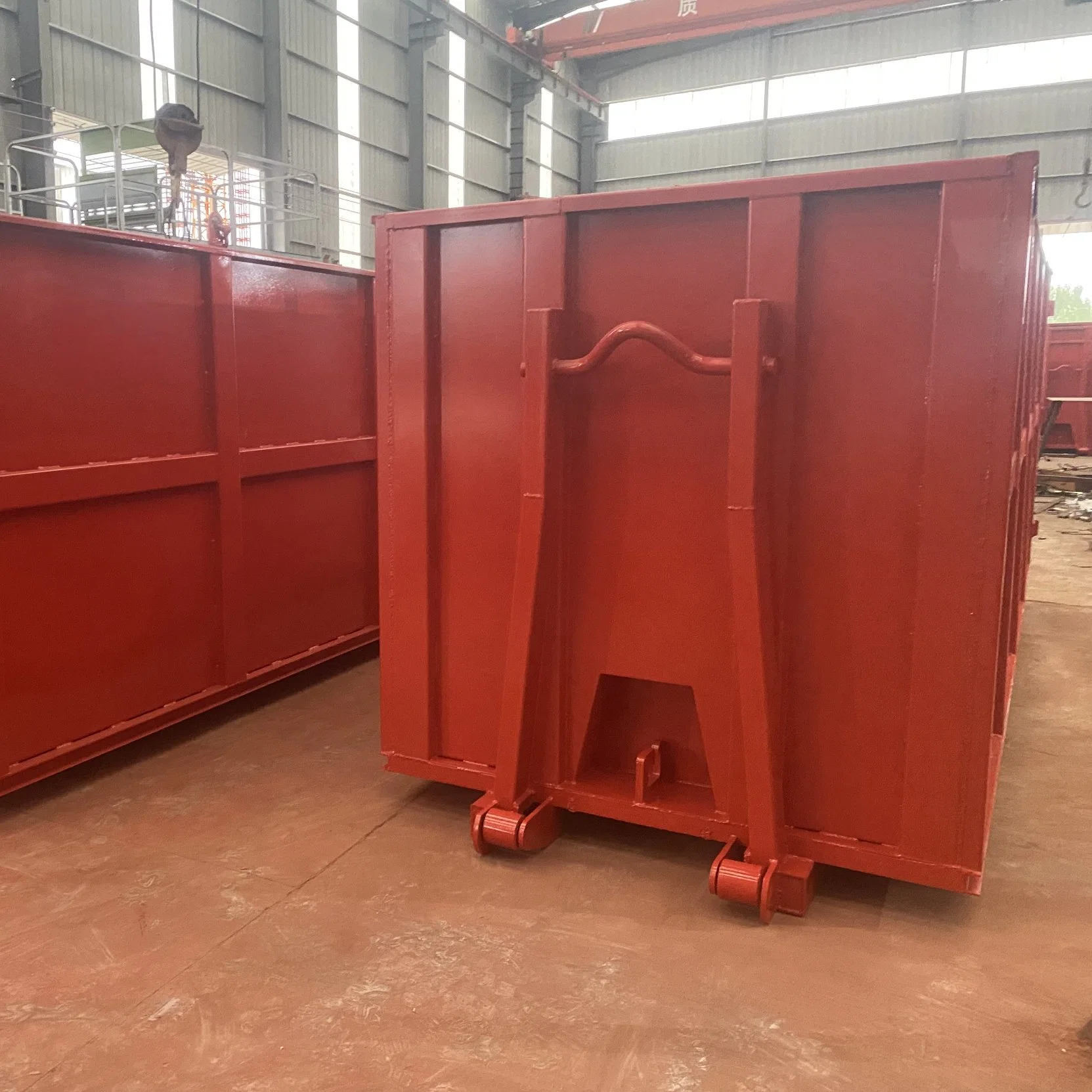 Customized Waste Construction Roll off Bin Hook Lift Dumpster Hook Lift Bin