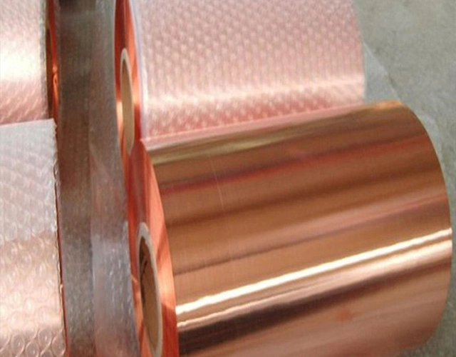 Kupferdraht 99,9 % rein C10100 C10300 C11000 C12200 C12000 C1100 C1220 C1201 Copper Coil Strip