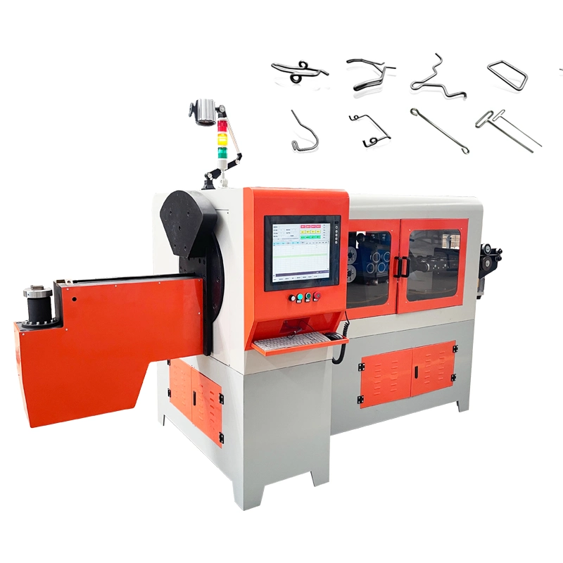 Wire Bending Machine 5 Axis 3D Fully Auto CNC Steel Metal Round Bar Wire Bending Forming Machine