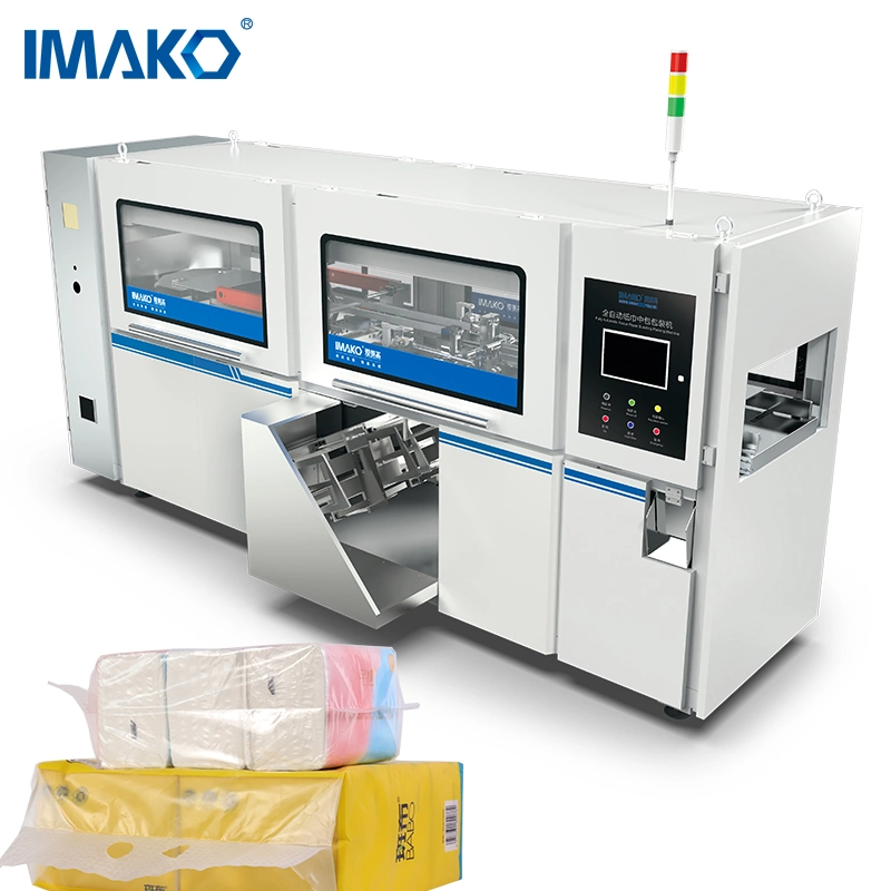 Fully Automatic Tissue Paper Production Line with Embossing Device, Turn Over Equipment Price