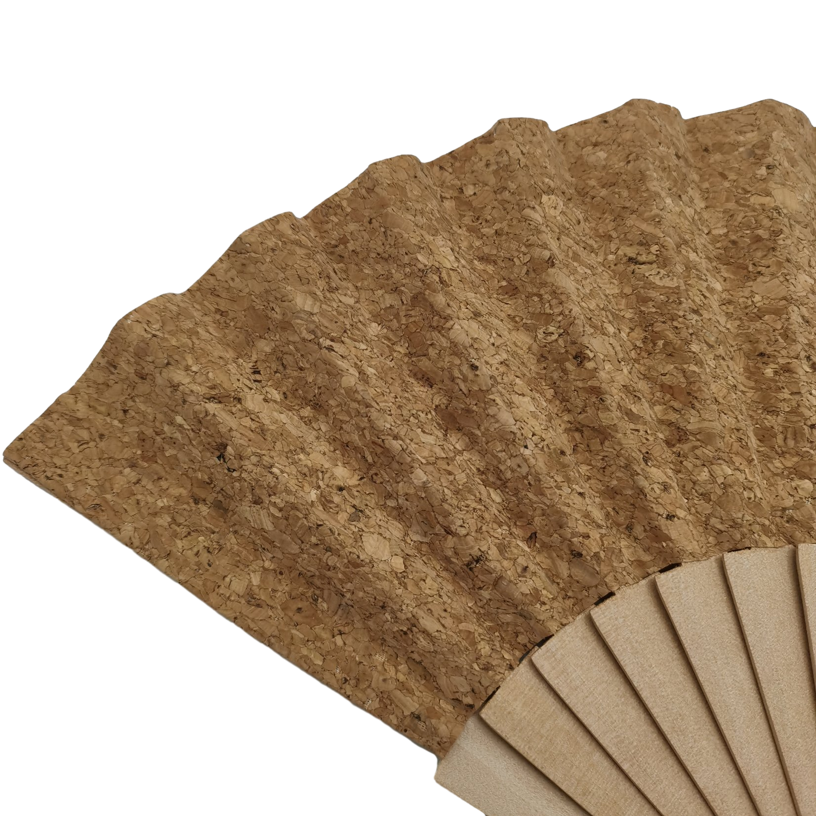 Customized Eco-Friendly Promotional Holiday Gifts for Cloth Faced Wooden Fan