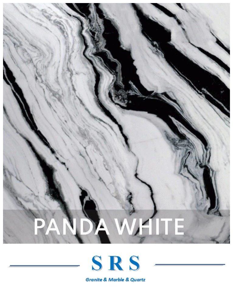 Panda White Marble Tile for Lobby/Background/Wall/Floor/Bathroom/Countertop/Vanity Top