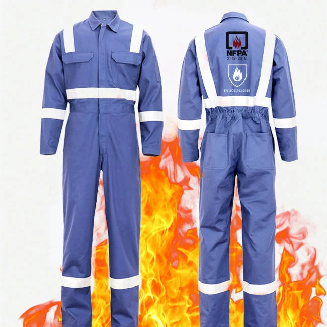 Industrial Safety Clothing Flame Retardant Work Clothes Spring and Summer Breathable Fireproof Clothing