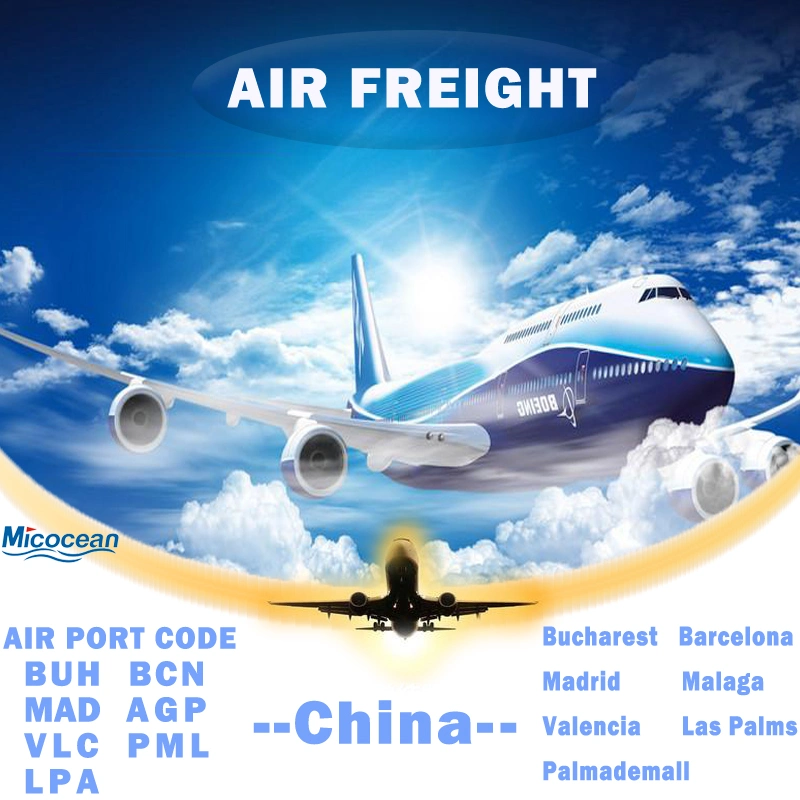 Lnternational Logistics Freight Forwarder Air cargo para Espanha DDU &amp; DDP