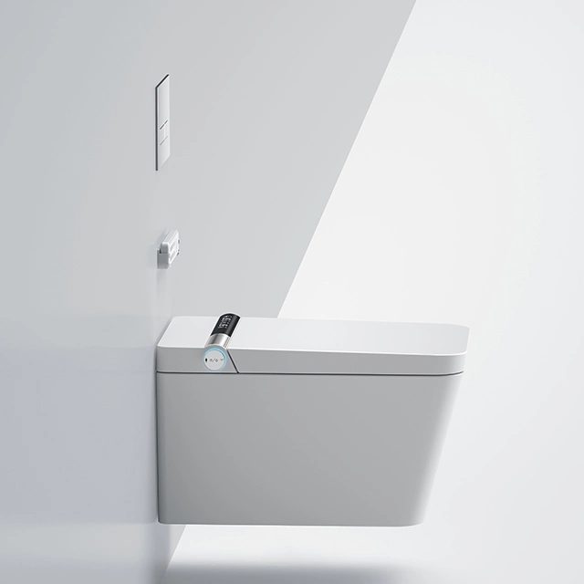 Beautiful Chaozhou Toilet Wc Ceramic Smart Intelligent Wall Hung Toilet