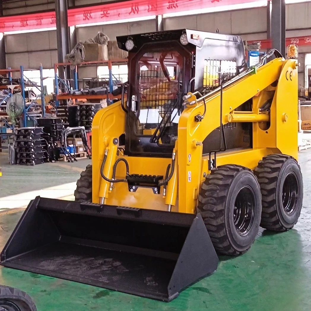 Multifunctional Mini-Tractor Wheeled Small Loader Skid Steer