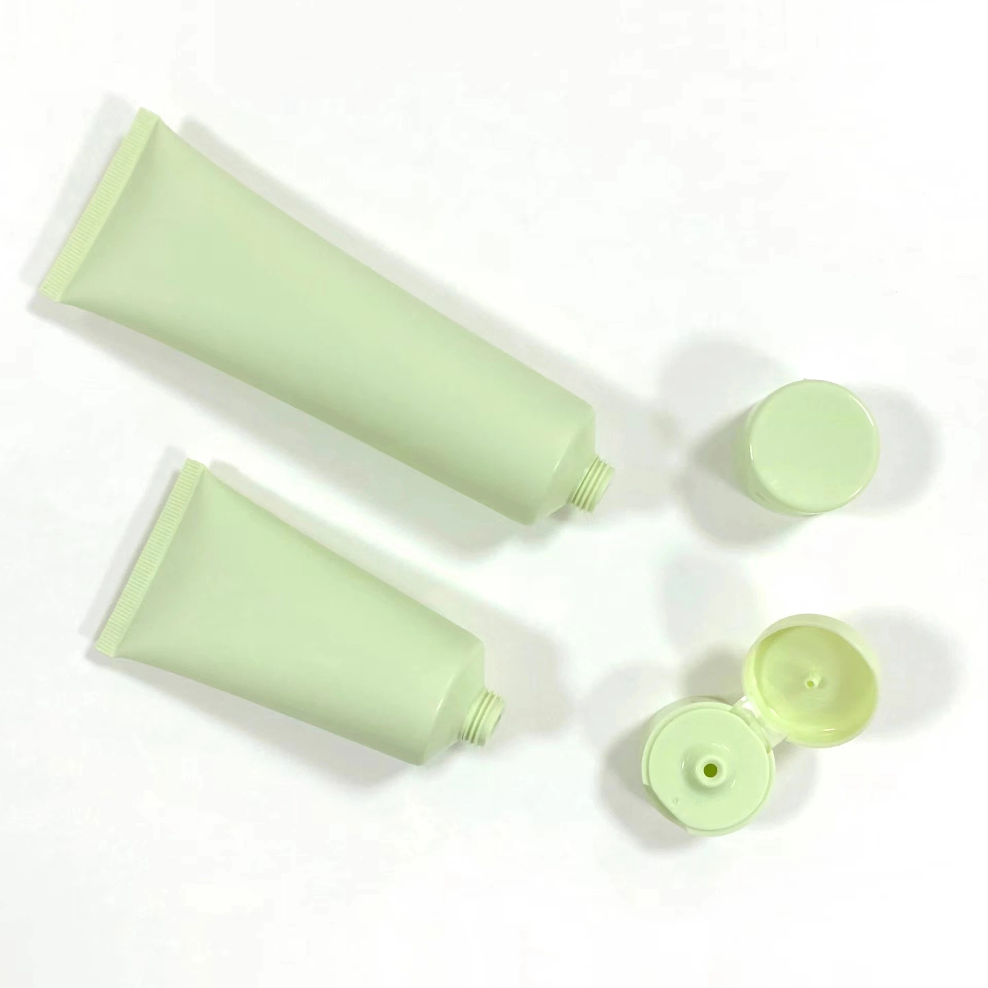 Plastic Soft Tubes Bottle Custom Empty Cosmetic Squeeze 100ml Tube Packaging for Body Lotion Hand Cream Facial Cleanser