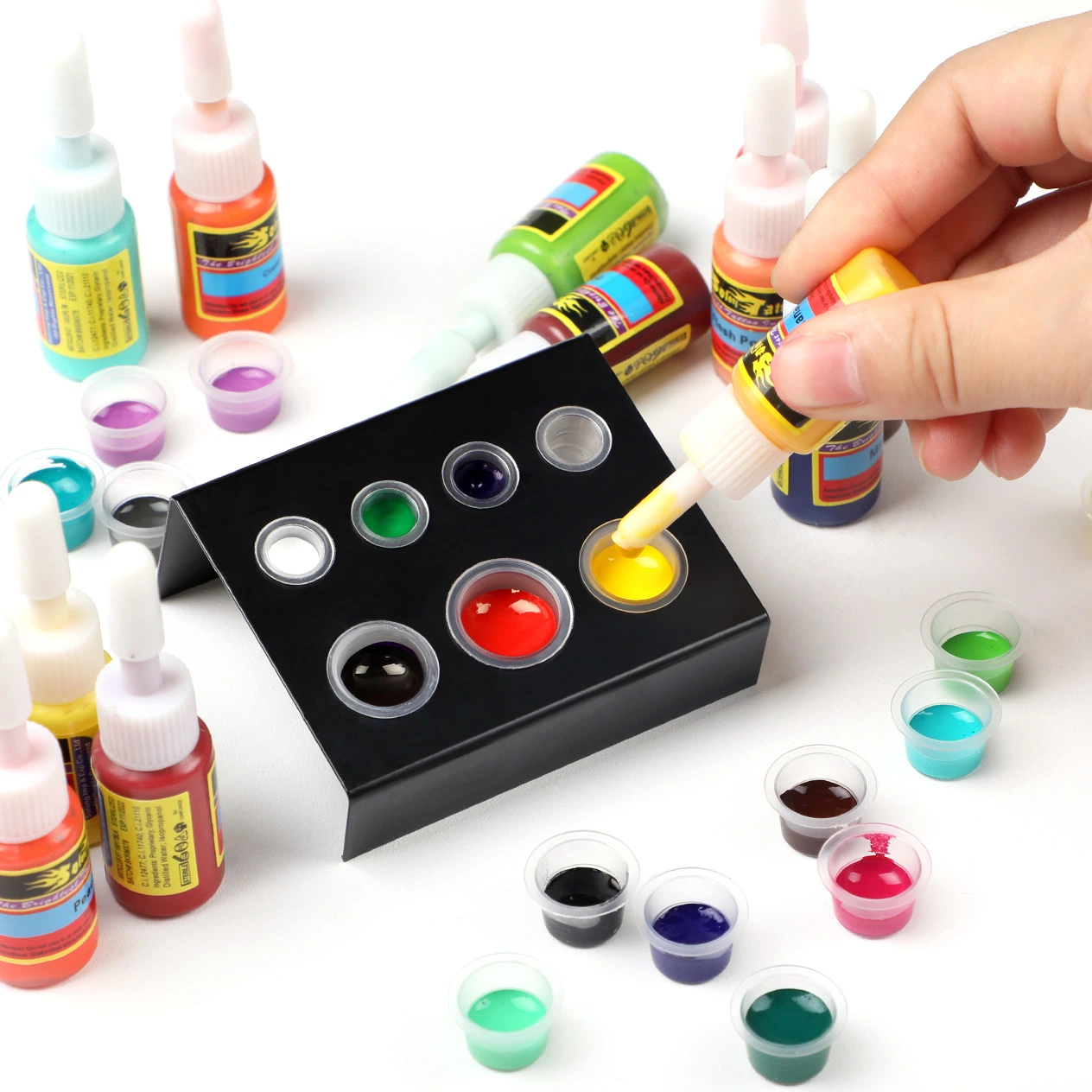 Hotsale Makeup Pigment Ink Set Permanent Professional Tattoo Ink Set