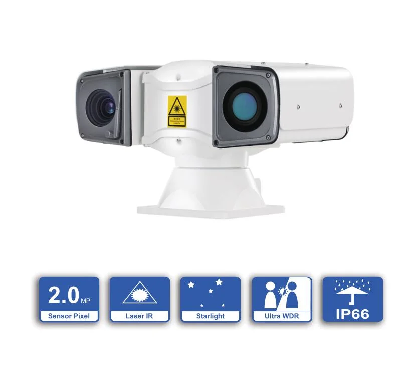 55X Optical 2.0MP HD Network Rugged Car Mounted Laser PTZ Camera