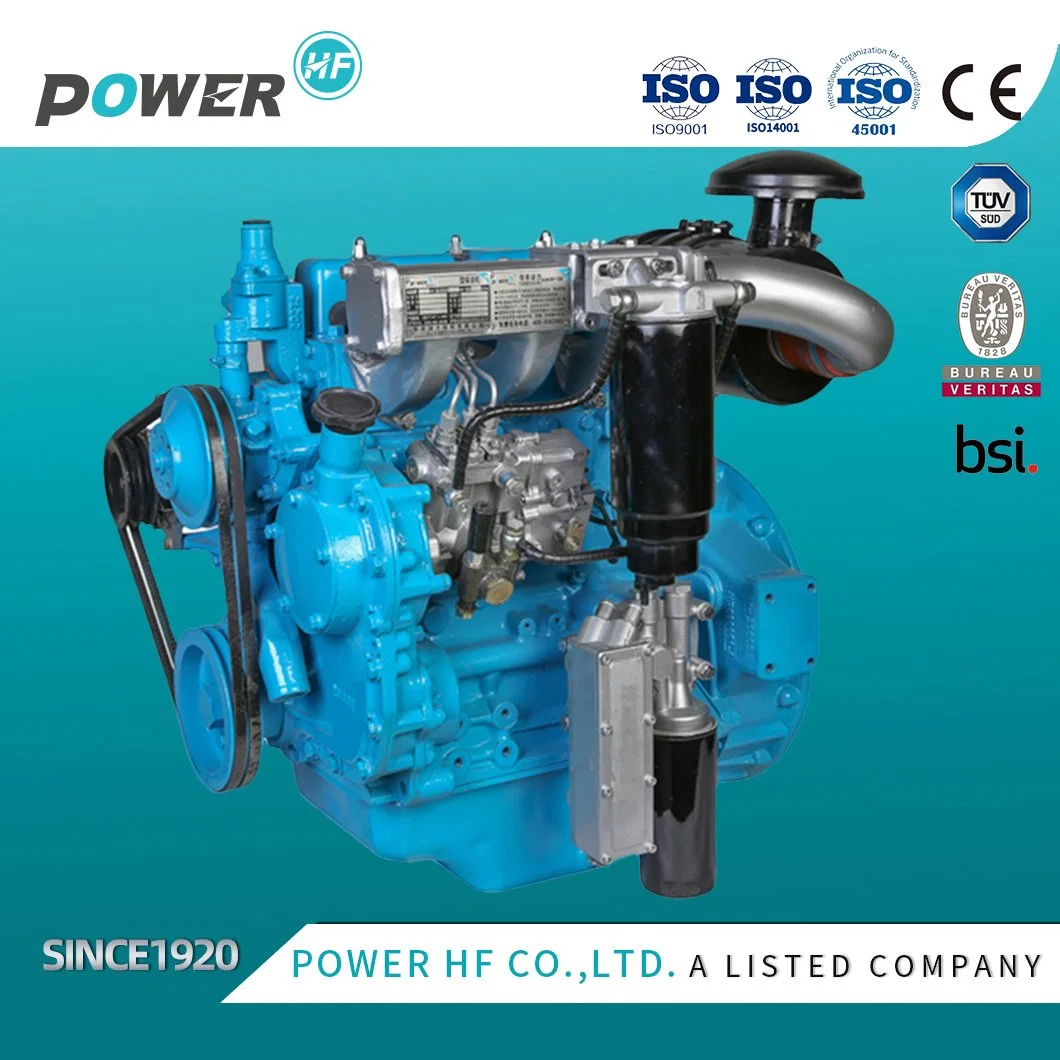 Dos/turboalimentado de cuatro cilindros refrigerado por agua de motores Diesel Grupos Electrógenos