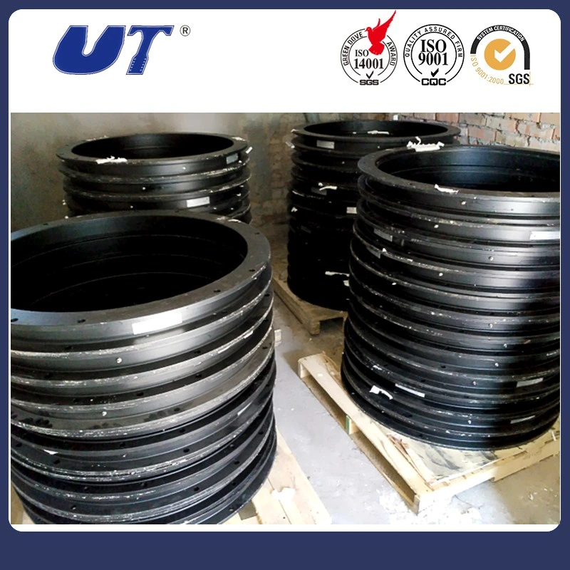 Qt500-7 Cast Iron Material Trailer Turntable Ball Bearing Slewing Rings