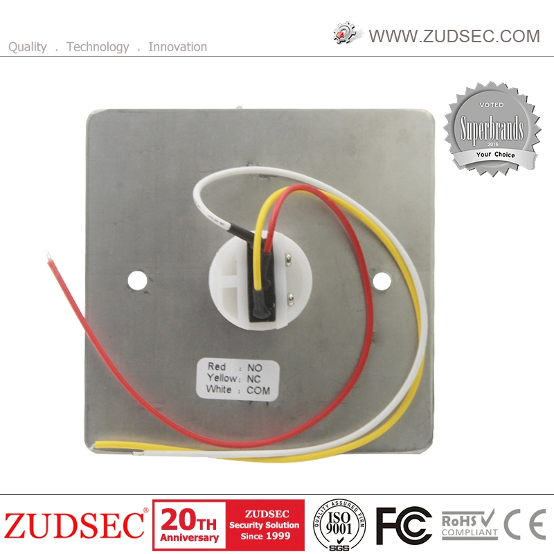 DC 12V étanche IP68 bouton poussoir de sortie d'accueil de la version Office avec LED en acier inoxydable Bouton Quitter