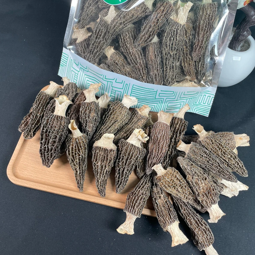 Hot Products Wholesale/Supplier Price Natural Dried Wild Morel Berry Mushroom Price of Black