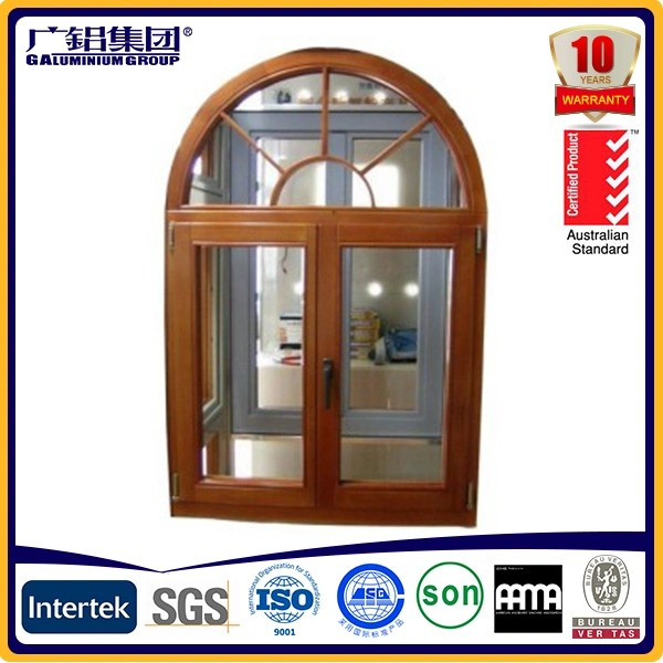 Aluminium Curved Arc Shaped Window