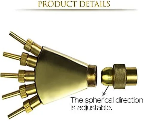 Professional Manufacturer Fountain Nozzles Stainless Straight with in Time Service