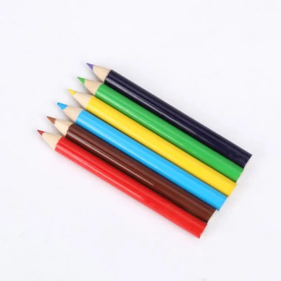 Promotional 3.5 Inch Color Pencil Set, 6 PCS Paint Colour Pencil Set