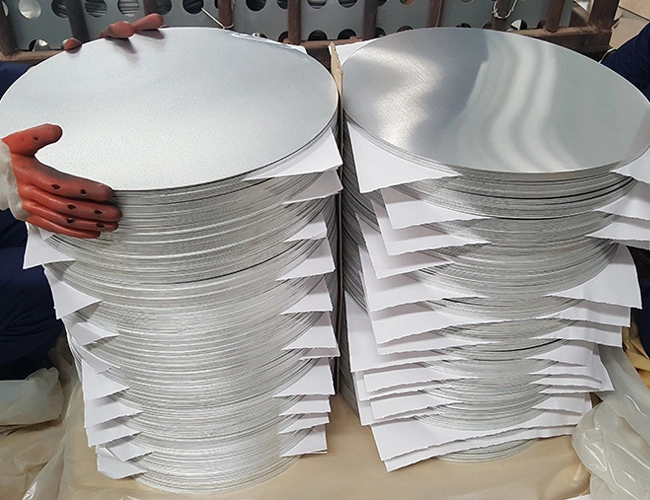 1060 3003 Aluminium alloy Wafer for Aluminium  Pan Pot