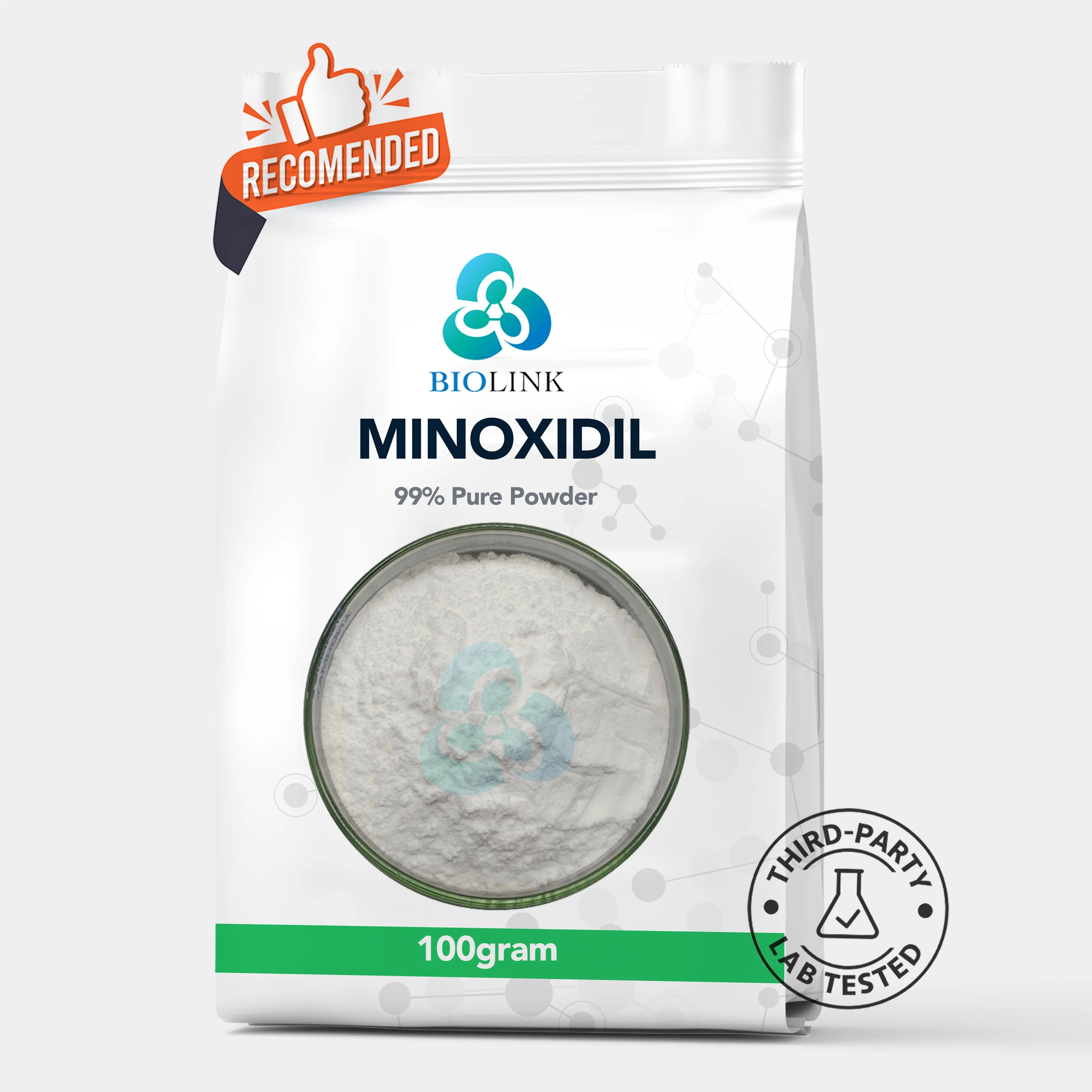 Comprar el crecimiento del cabello Minoxidil Ru58841 Solución fabricante de la finasterida en polvo crudo Europa Entrega rápida CAS: 154992-24-2