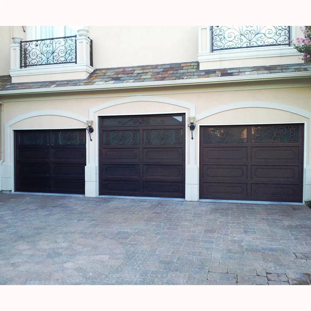 Garage Position Metal Automatic Sectional Insulated Garage Door