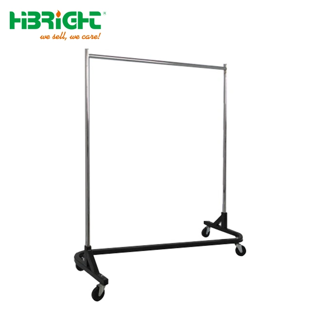 Z Base High Classic Retail Clothes Display Stands