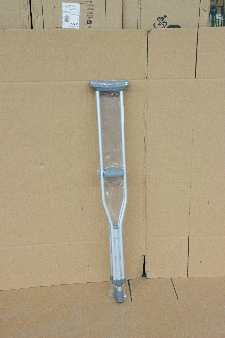 a Swan Neck New Brother Medical Standard Package Metal Planter Cane