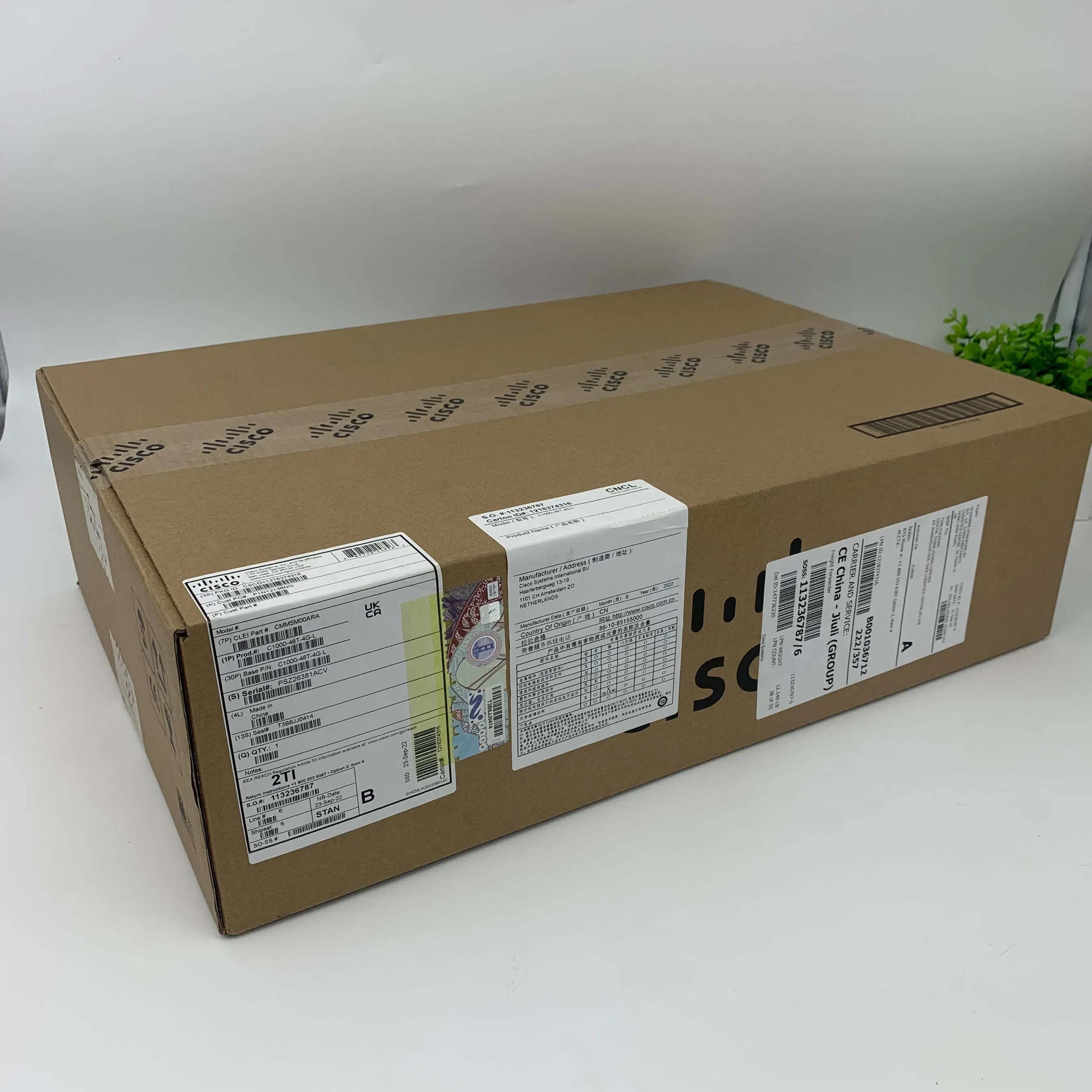 Brand New Original Sealed C1000 Series 24 Ports Network Switch C1000-24p-4G-L with Good Price