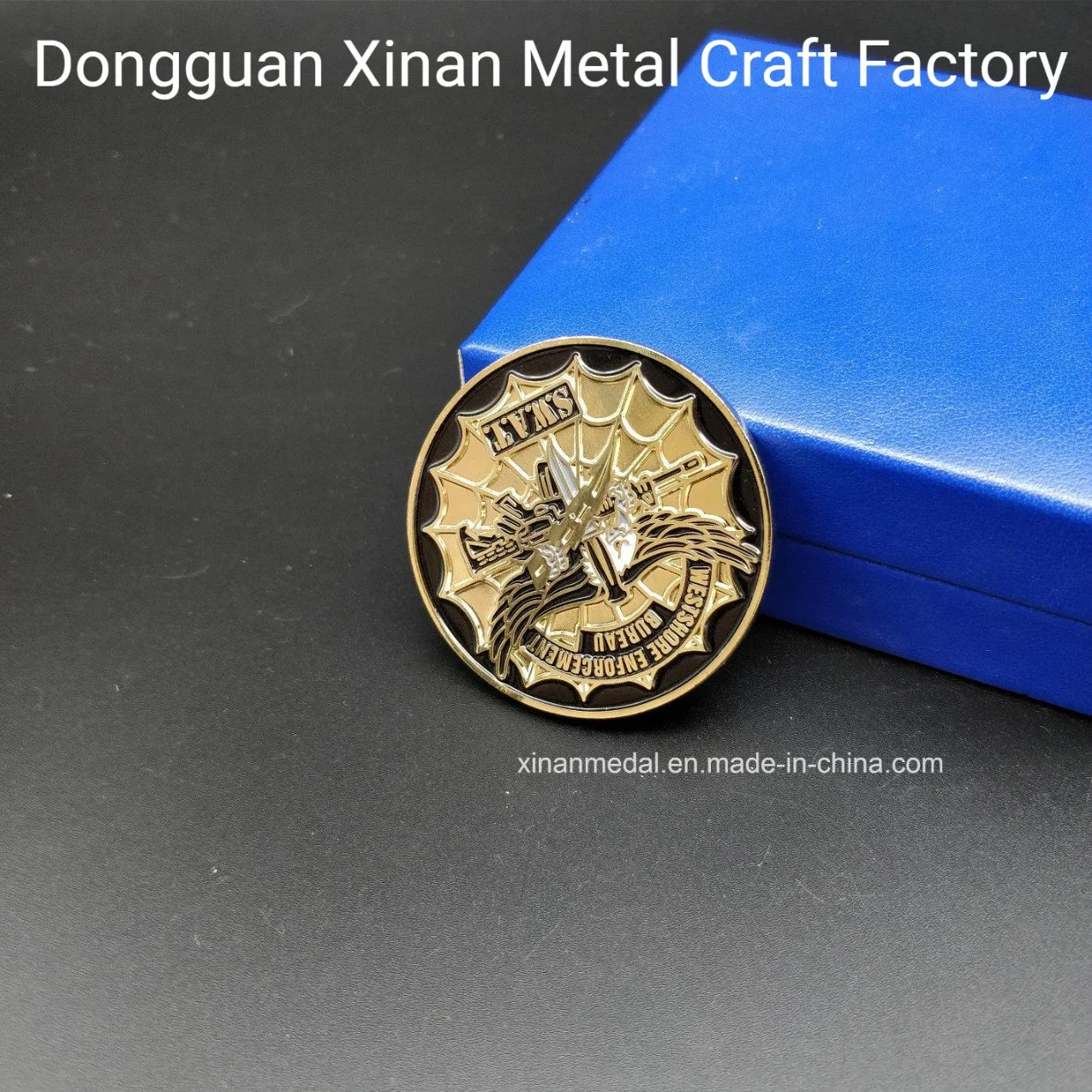 Custom Metal 3D Army Coin